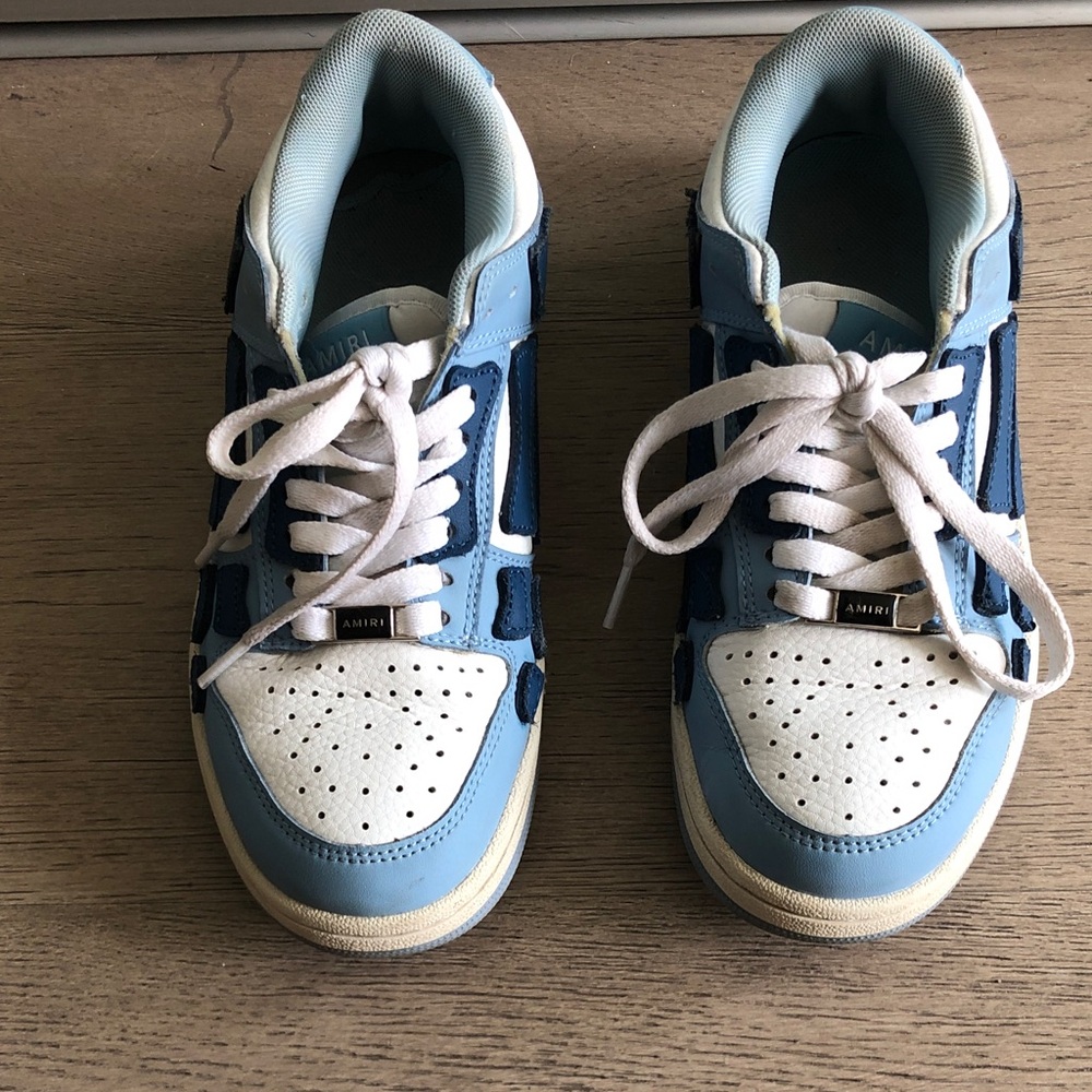 AMIRI Blue and White Women's Sneakers